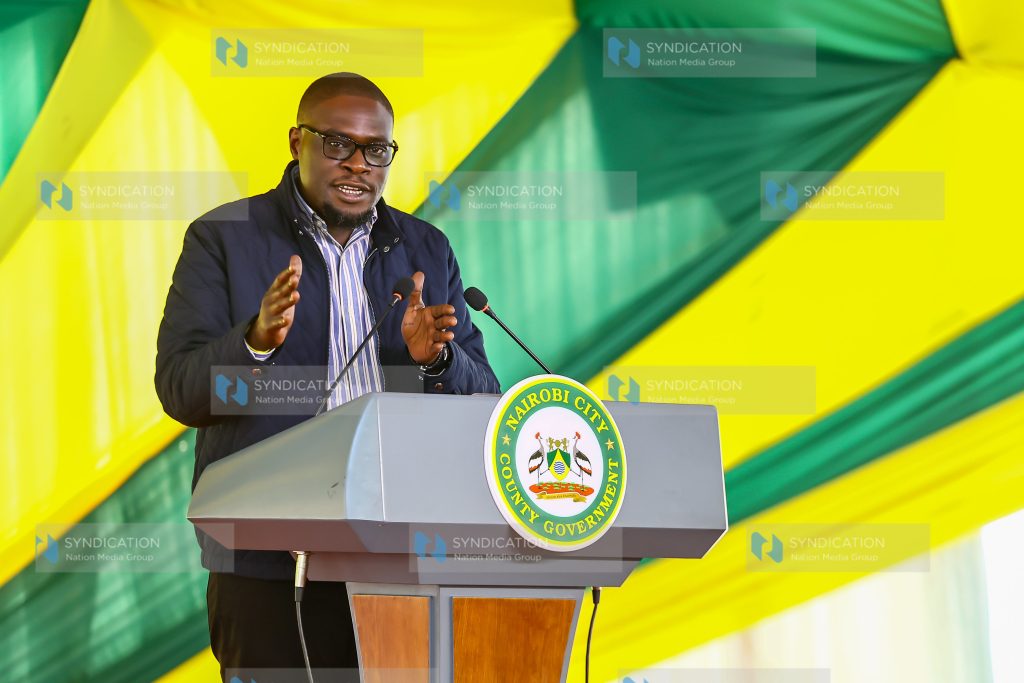 Nairobi County Governor Johnson Sakaja