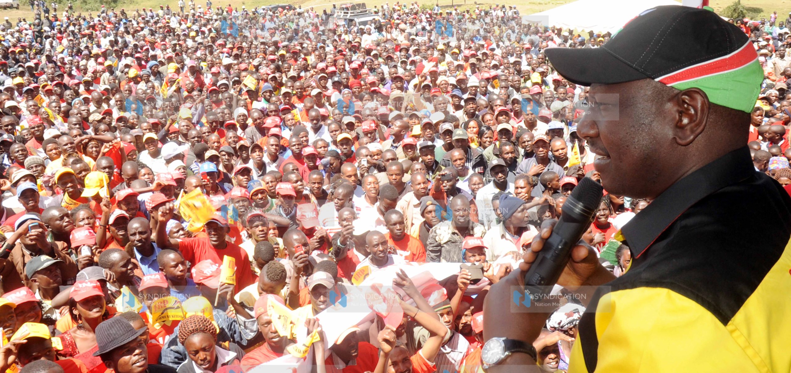 Jubilee Coalition supporter rally
