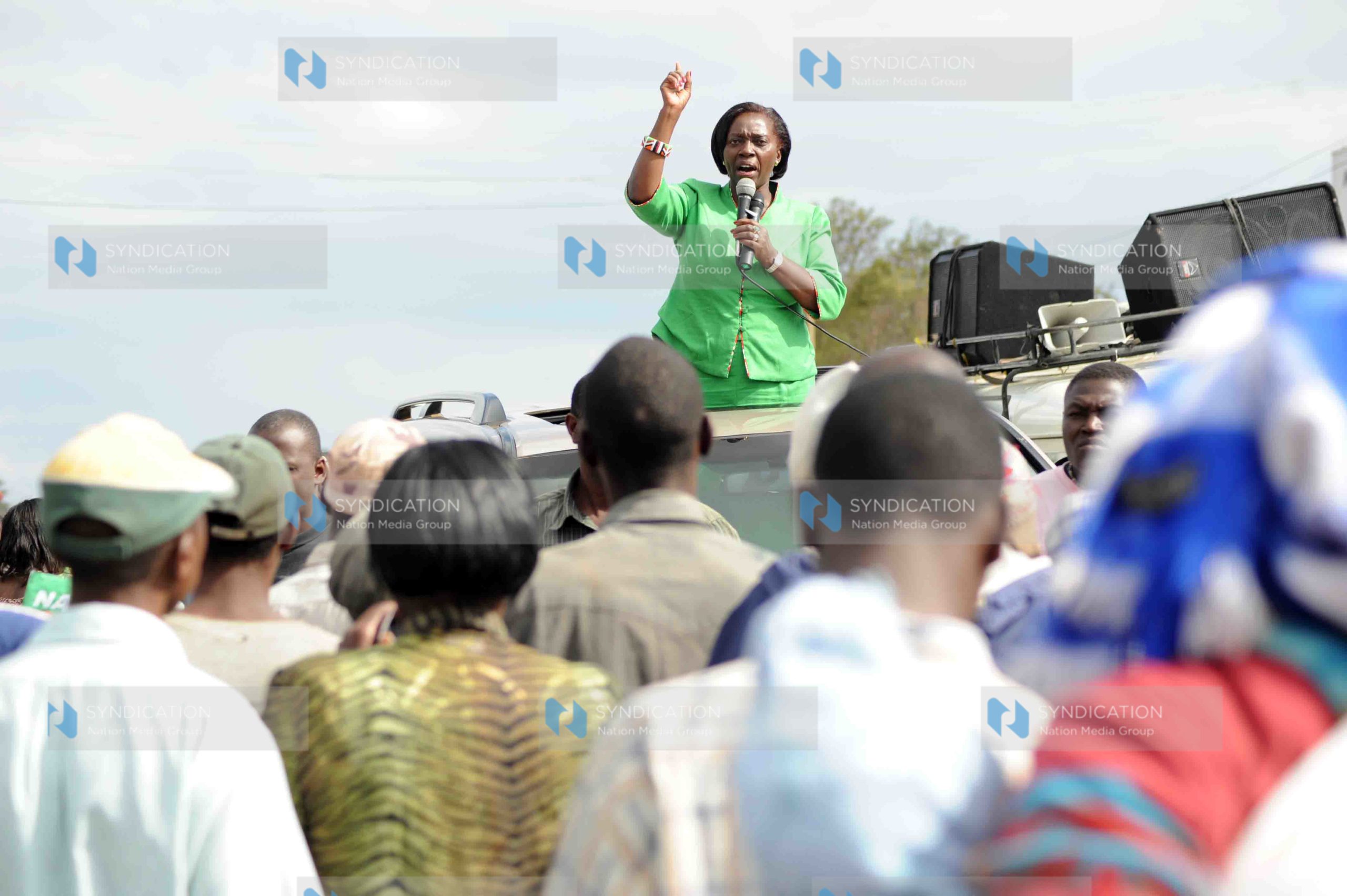 Narc Kenya presidential aspirant Martha Karua