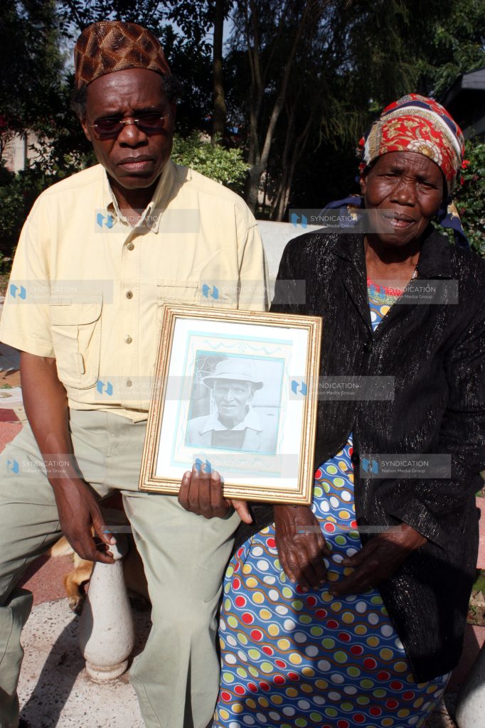Former Subukia MP Koigi Wamwere and his mother Ms. Wangu wa Wamwere
