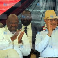 Tourism CS Najib Balala hosted by Narok governor Samuel Tunai