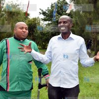 Nominated members of parliament David Sankok (Jubilee) and Wilson Sossion (ODM)