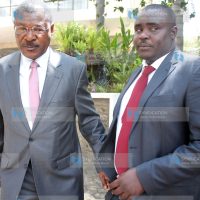 Bungoma Senator Moses Wetangula and Kakamega Senator Cleophas Malala