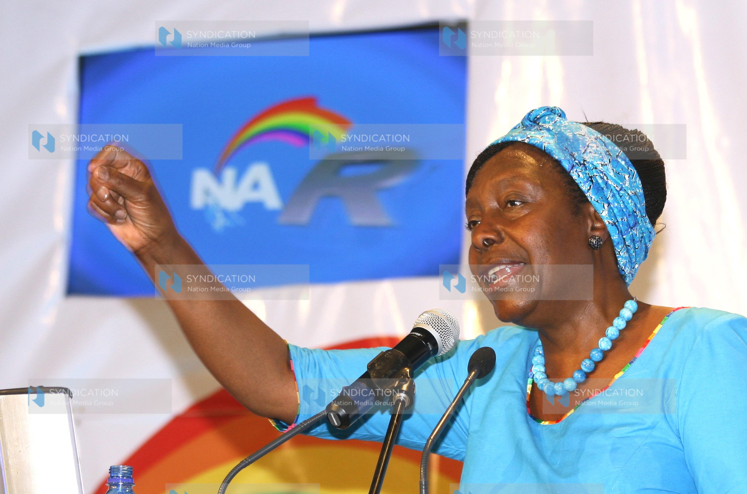 Narc Party leader Charity Ngilu