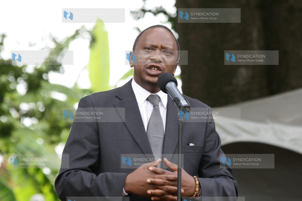 Deputy Prime Minister Uhuru Kenyatta