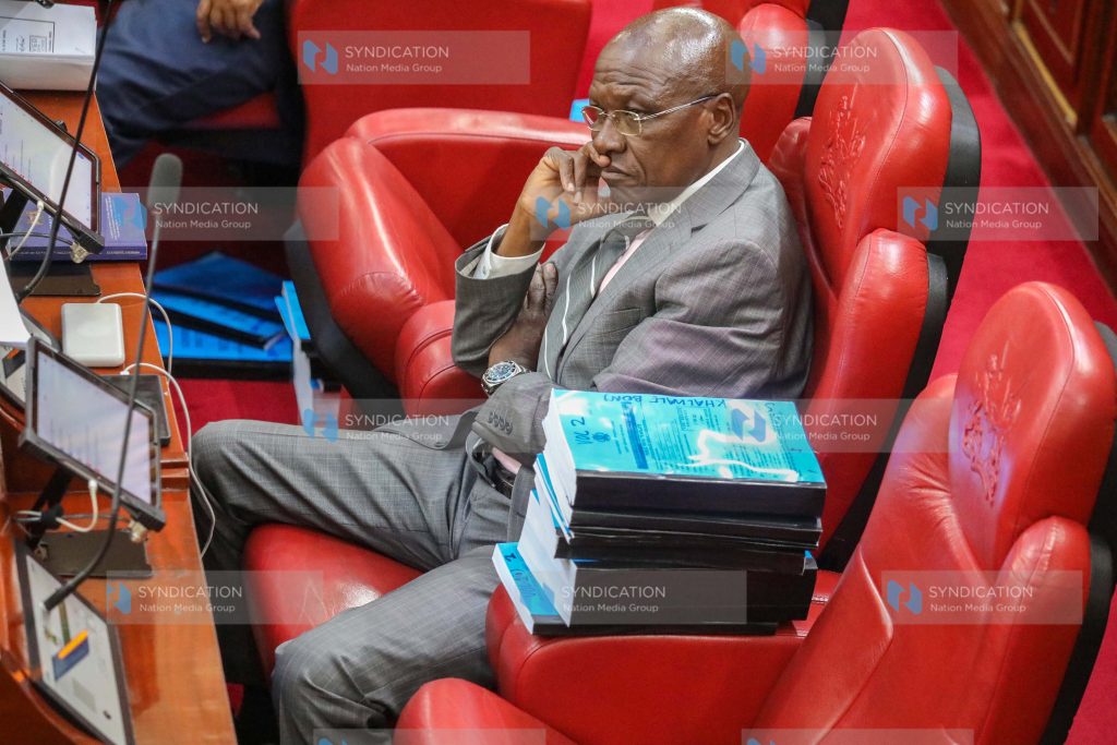 Kakamega Senator Boni Khalwale