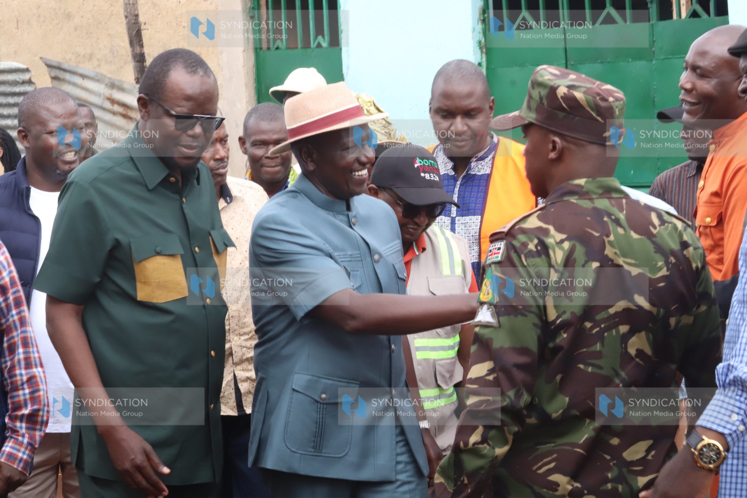 President William Ruto and Migori Governor Ochilo Ayacko