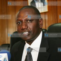 Agriculture Minister William Ruto