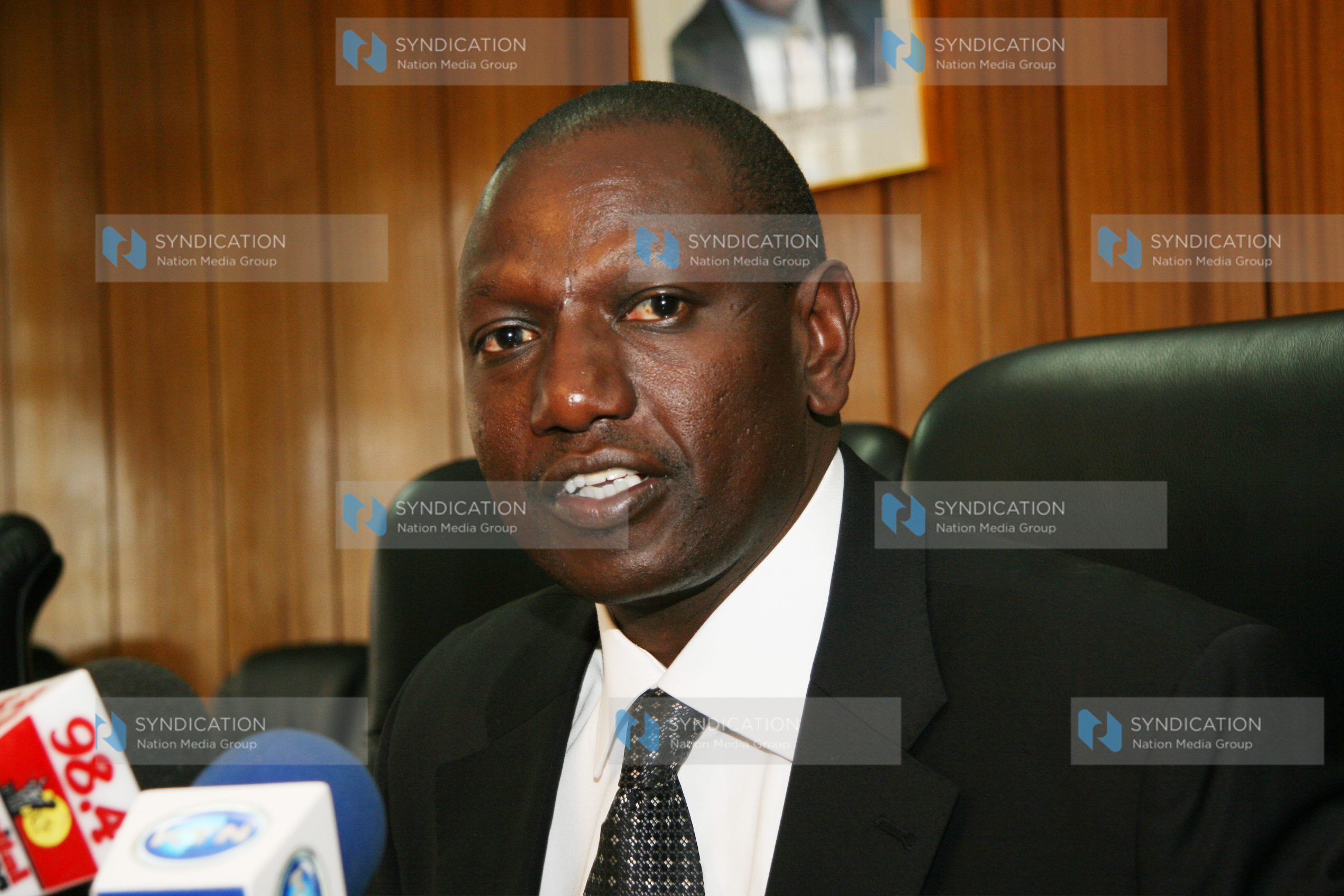 Agriculture Minister William Ruto