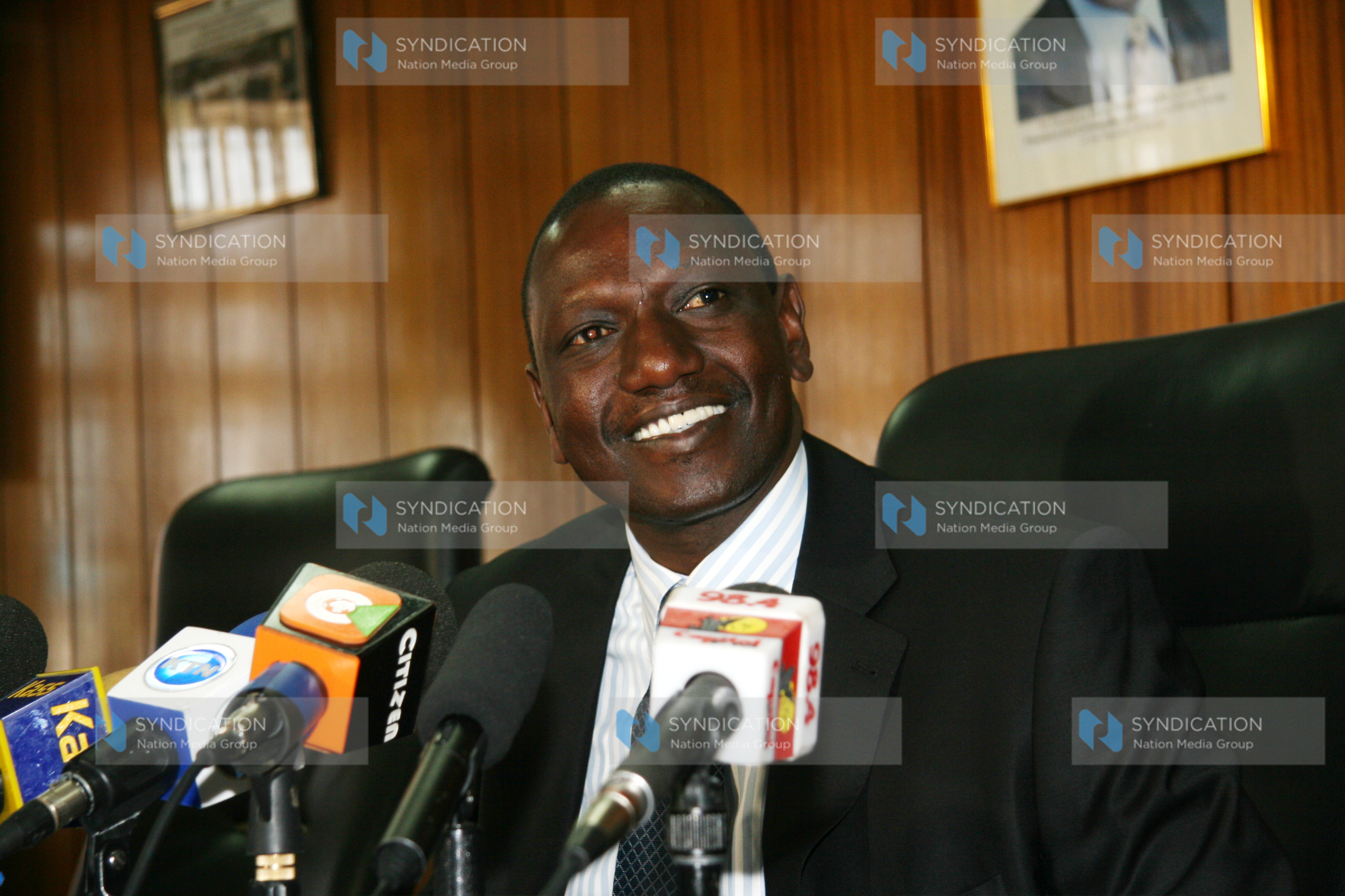 Agriculture Minister William Ruto