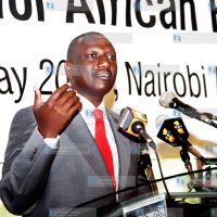 Agriculture Minister William Ruto