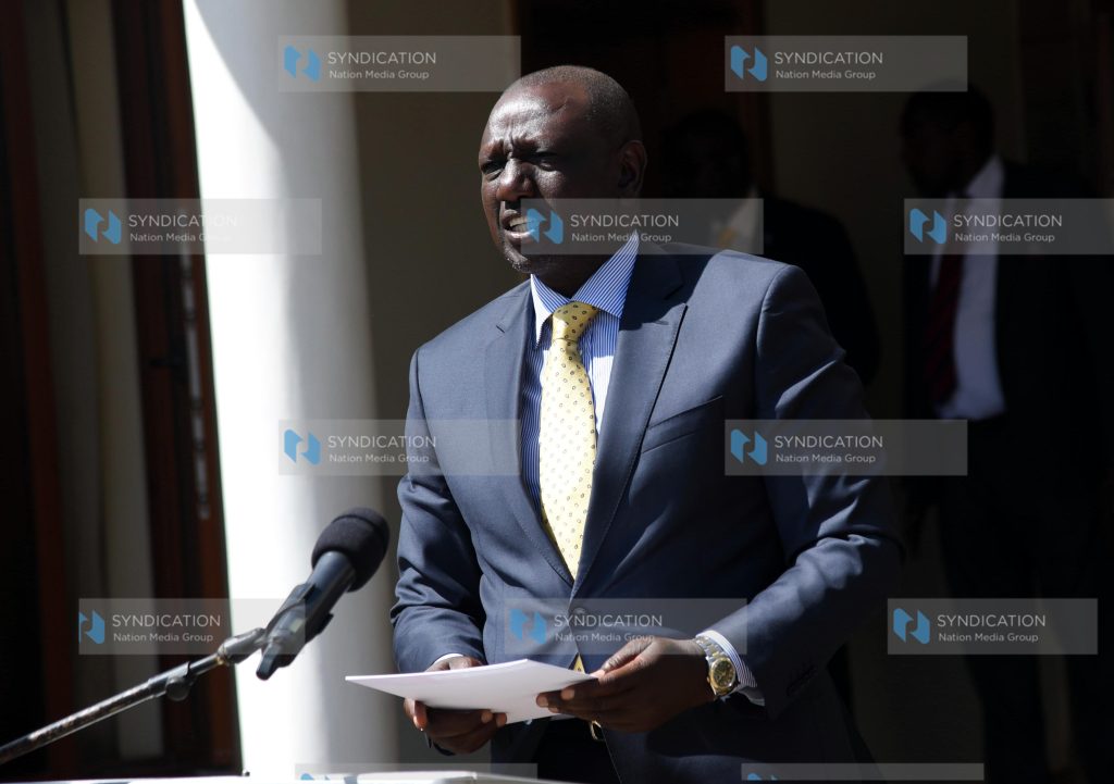 Deputy President William Ruto