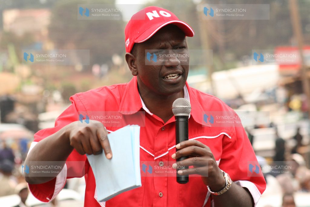 Higher Education Minister Mr. William Ruto