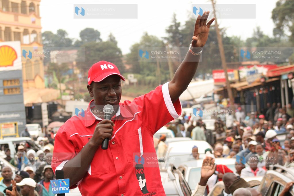 Higher Education Minister Mr. William Ruto
