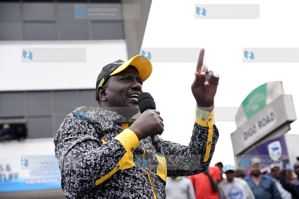 Deputy President William Ruto