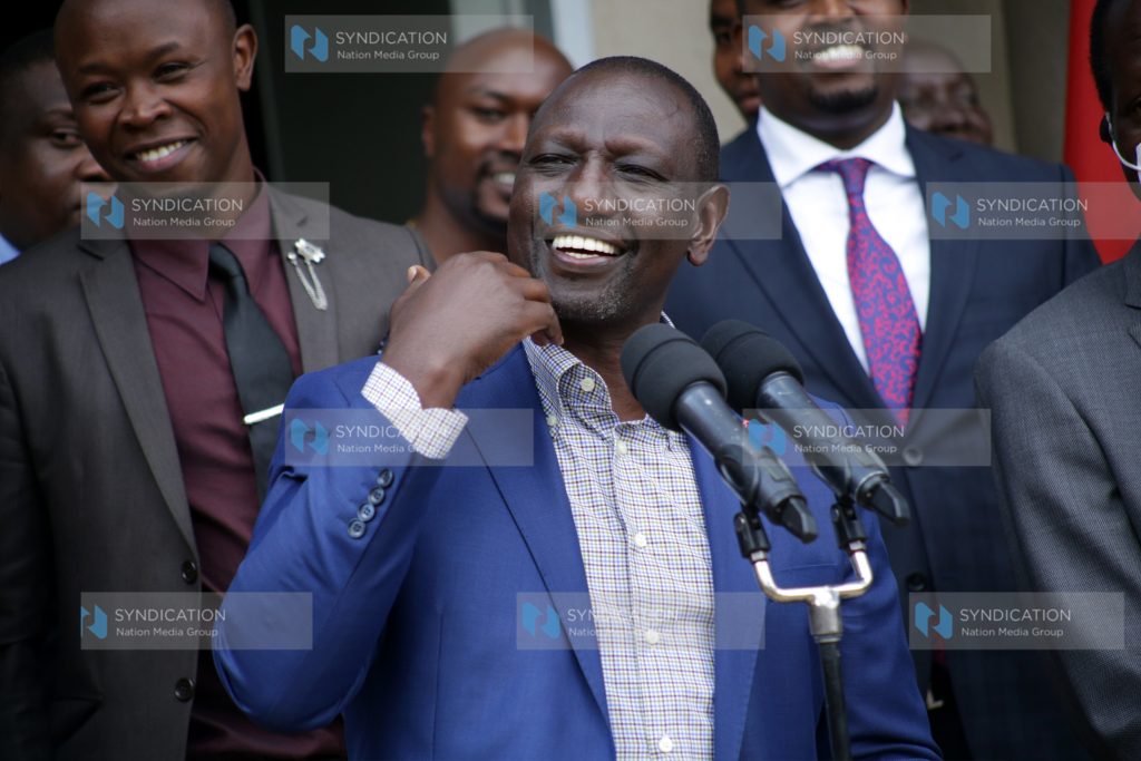 Deputy President William Ruto