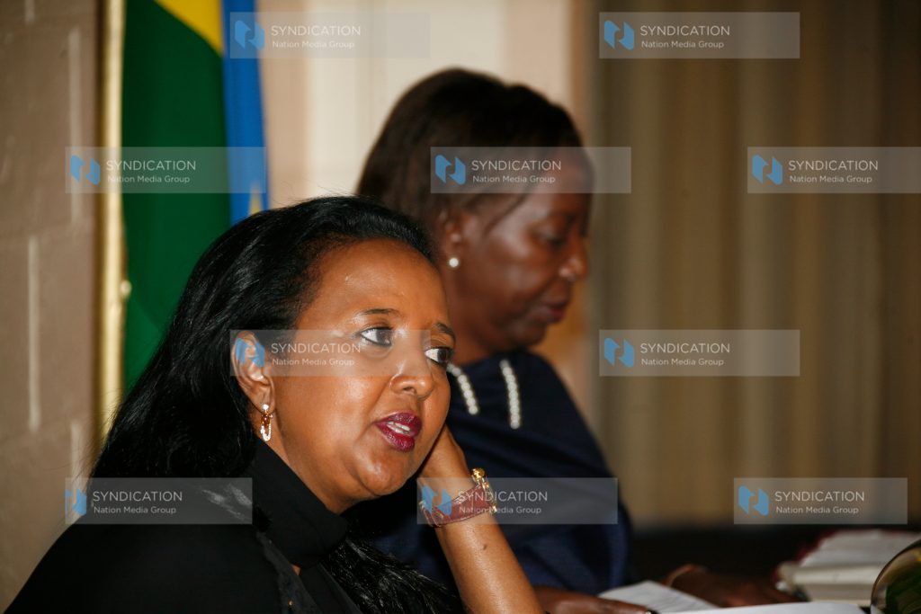 Kenyan Foreign Affairs and International Trade Cabinet Secretary Amina Mohamed