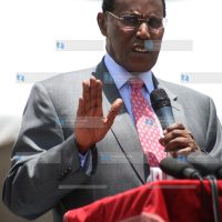 Internal security minister George Saitoti
