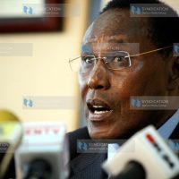 Internal Security minister George Saitoti