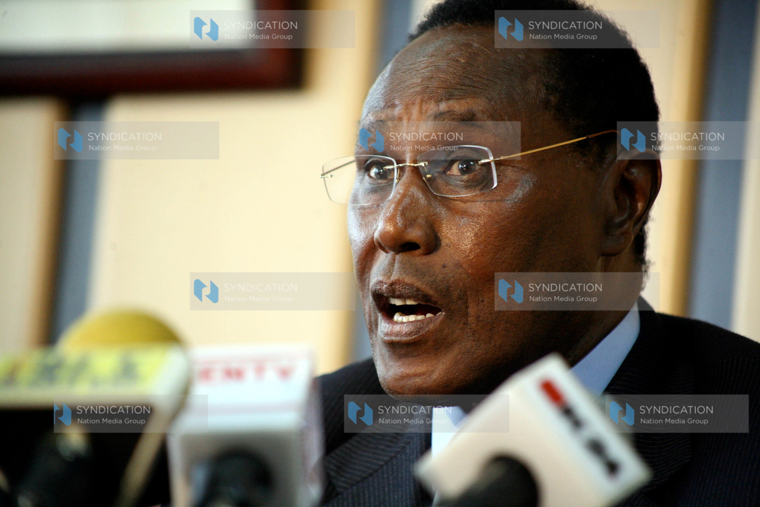 Internal Security minister George Saitoti