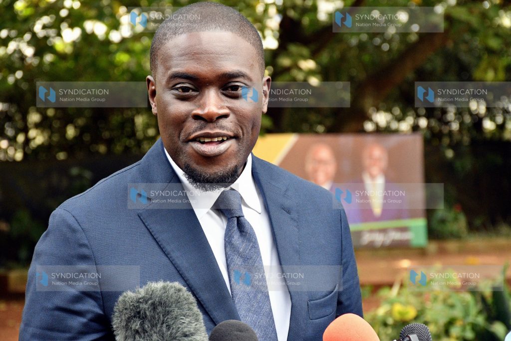 Nairobi Gubernatorial Candidate Johnson Sakaja