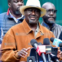 ODM Party Leader Raila Odinga