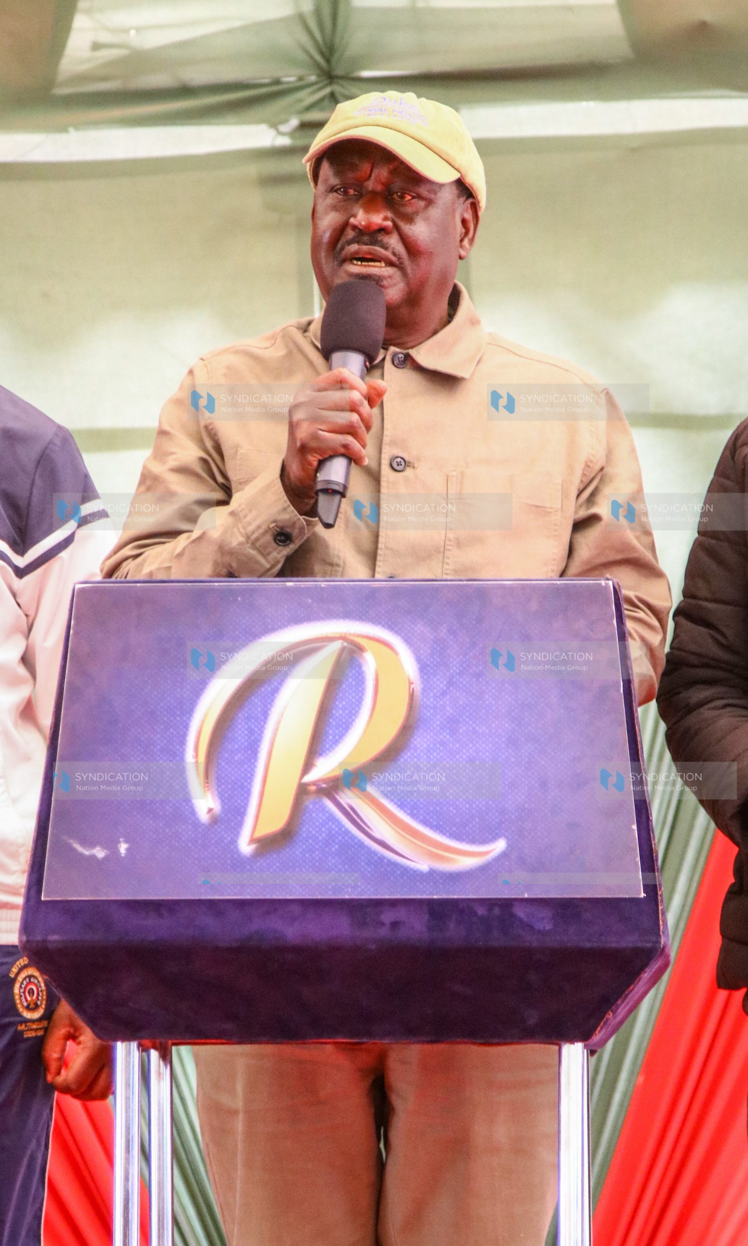 Azimio la Umoja Coalition Leader Raila Odinga