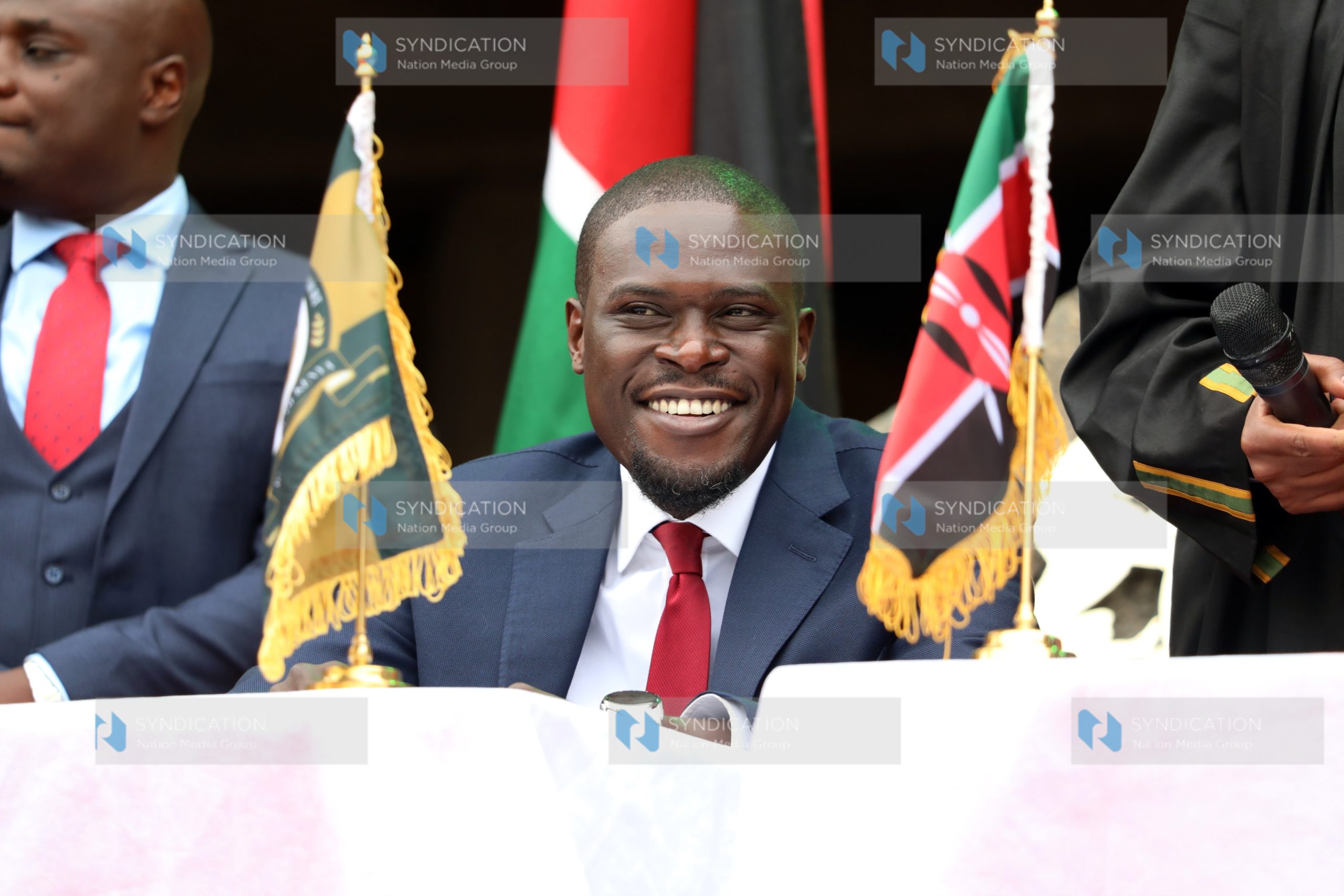 Nairobi governor Johnson Sakaja