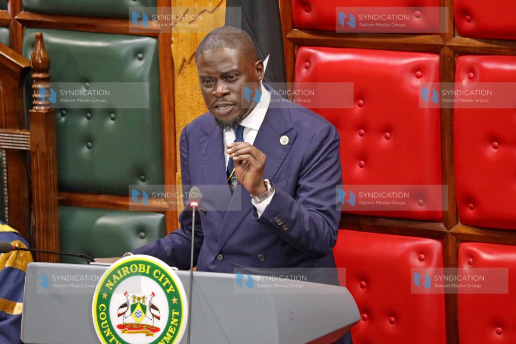 Nairobi Governor Johnson Sakaja