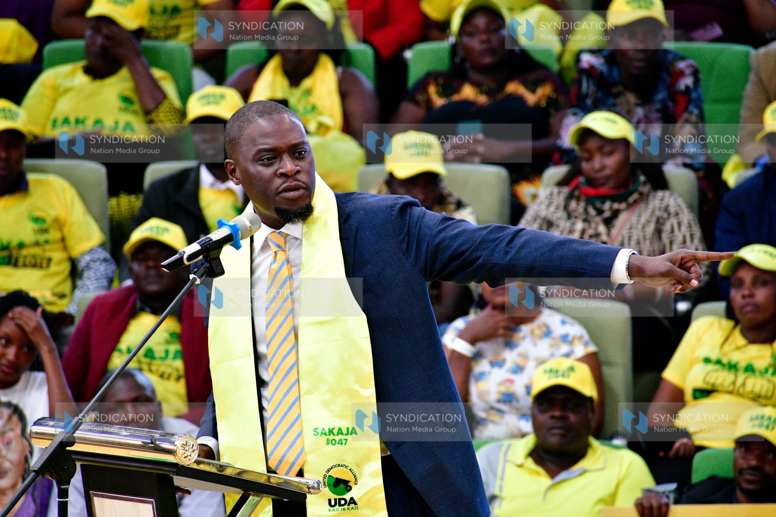 Nairobi County Governor Johnson Sakaja