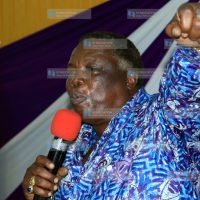 COTU Sec Gen Francis Atwoli gives a speech during a consultative forum