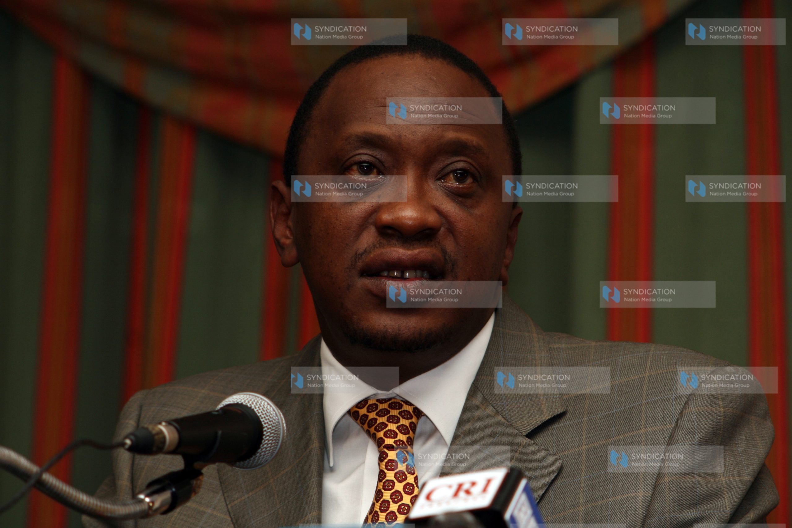 Deputy Prime Minister and Minister for Finance Uhuru Kenyatta