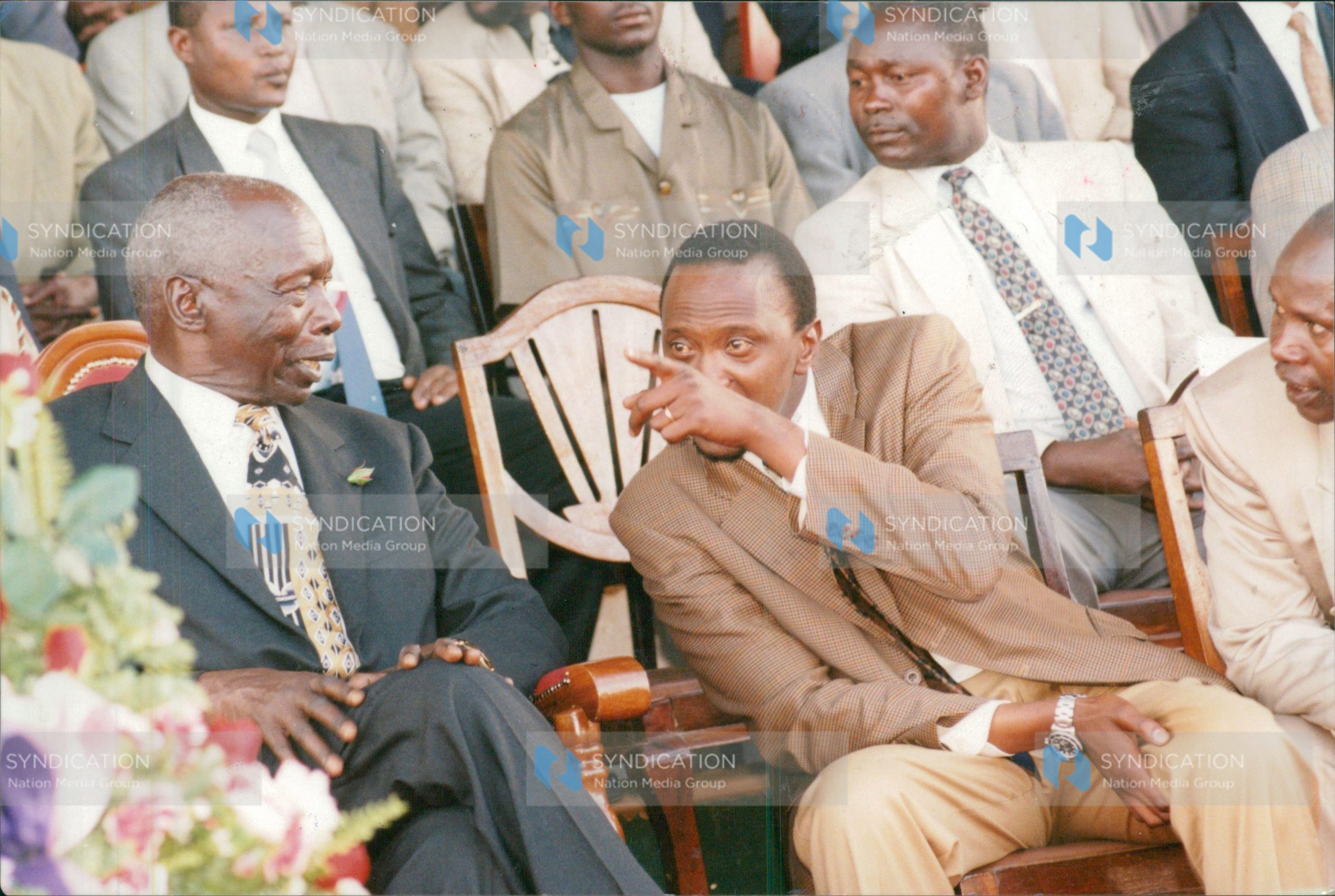 President Daniel Arap Moi came out in strong defence of his choice of successor