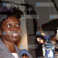 Minister for Justice and Constitutional Affairs Ms. Martha Karua