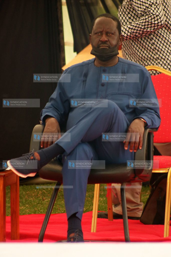 ODM Party Leader Raila Odinga