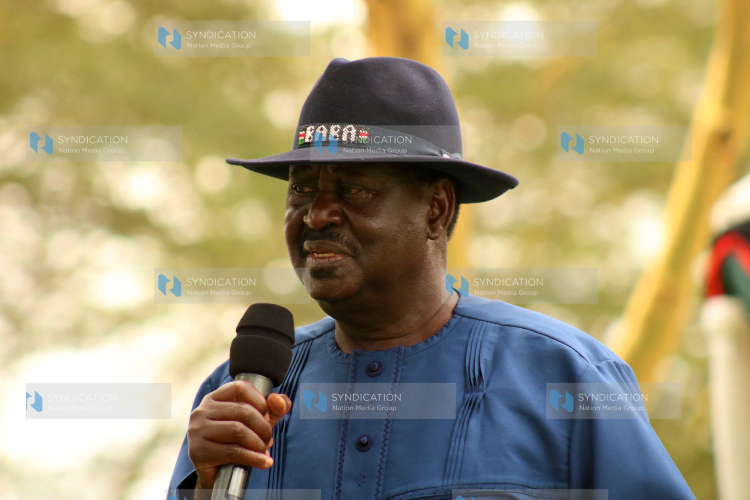 ODM Party Leader Raila Odinga