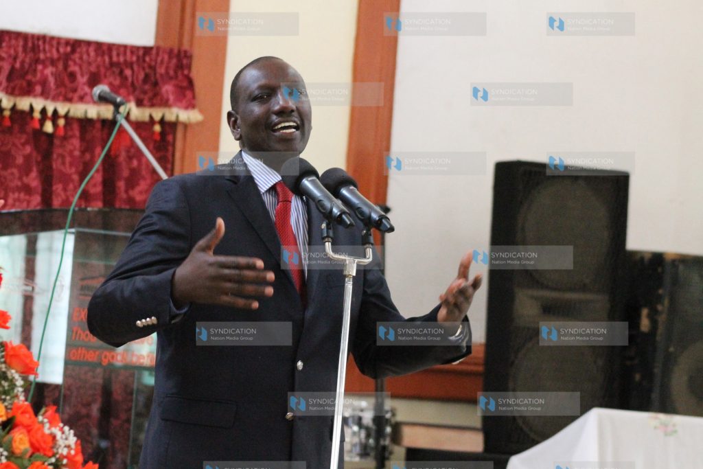 Deputy President William Ruto