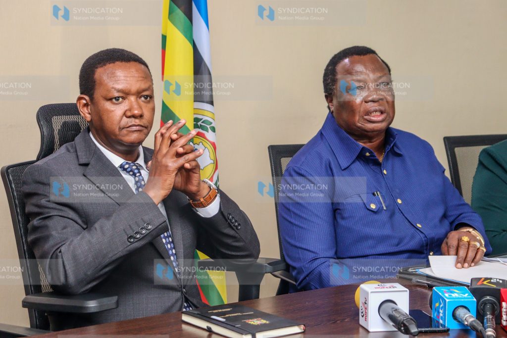 Presser at NSSF Building