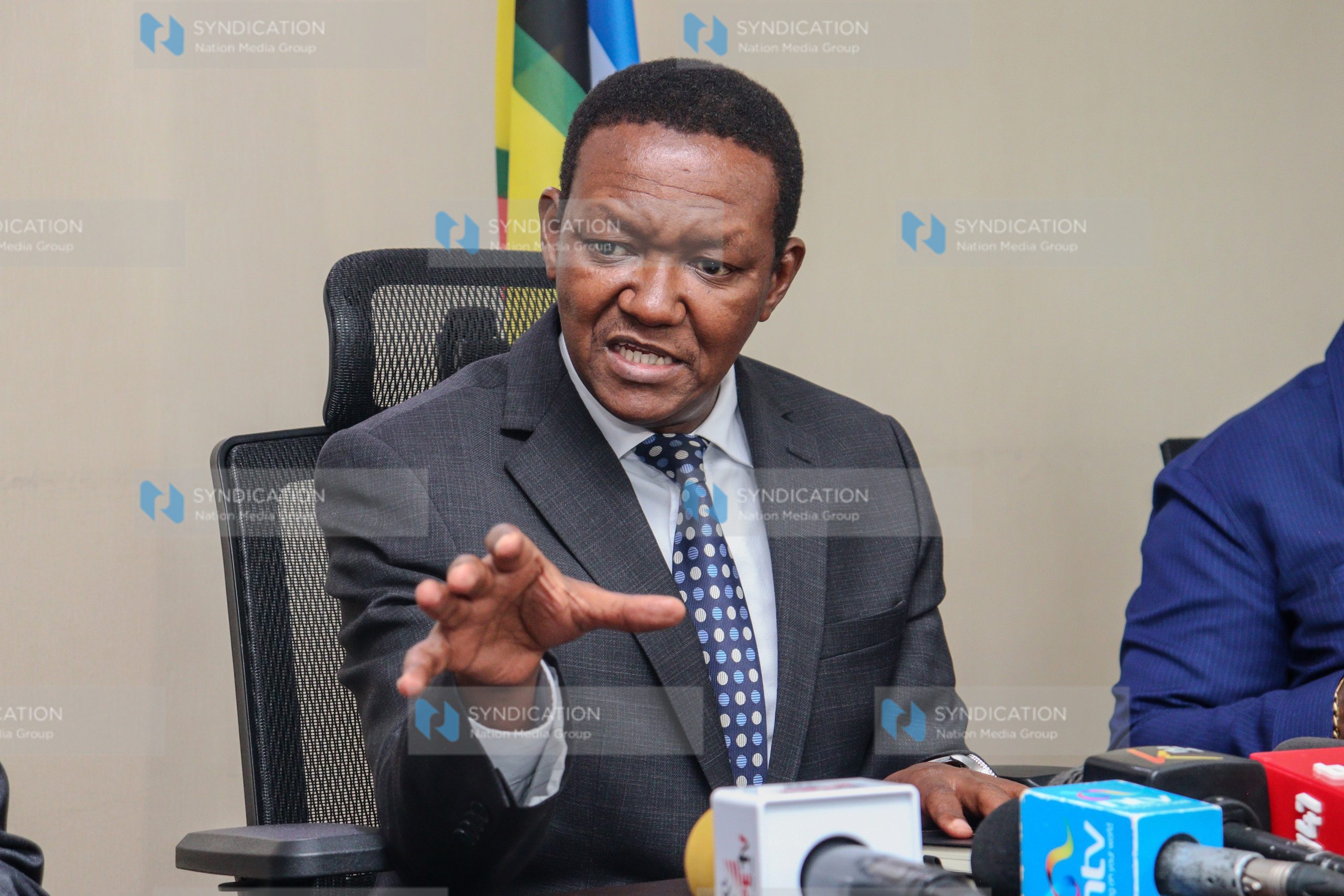 Labour CS Dr. Alfred Mutua