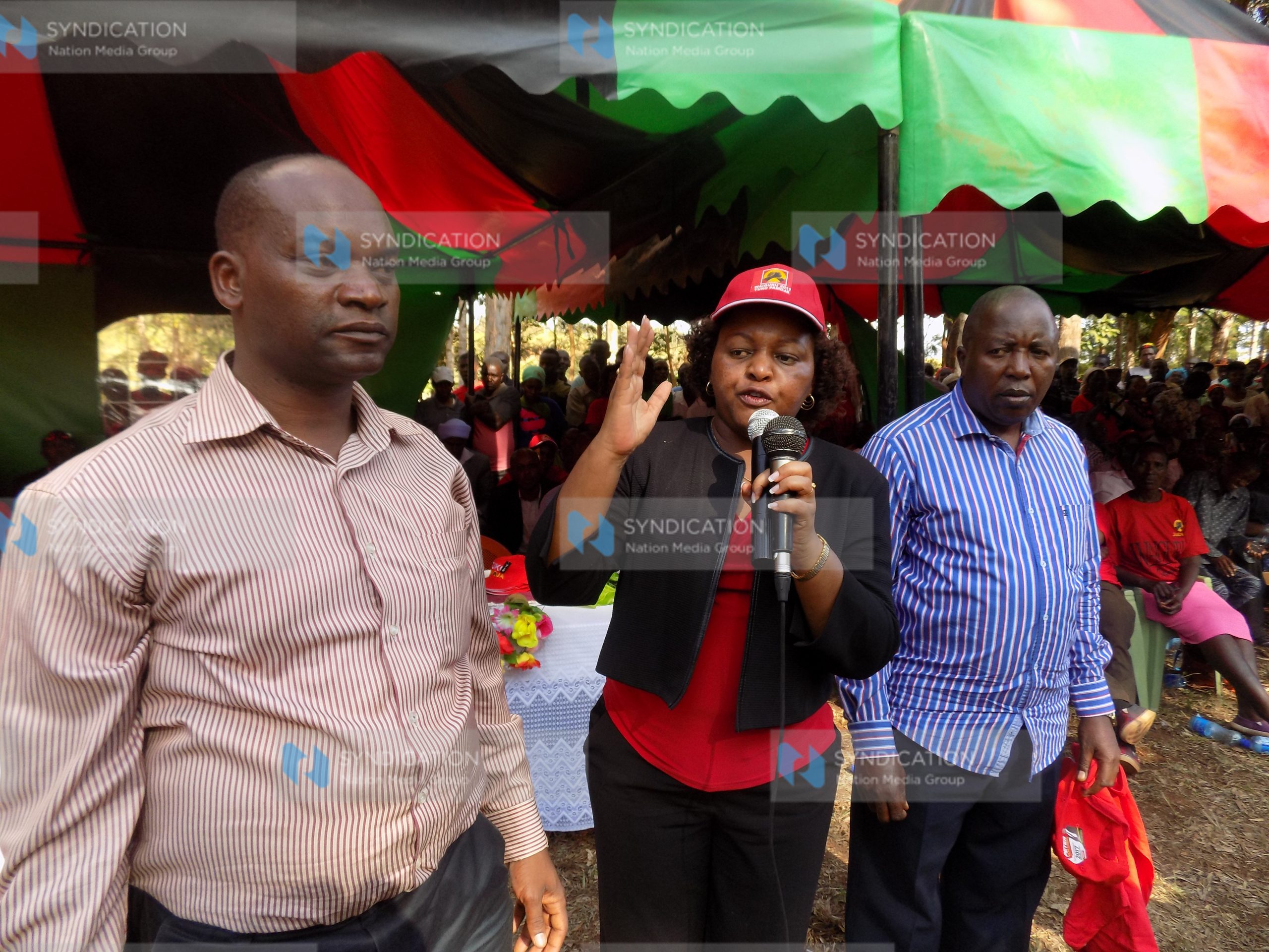 Former Devolution CS and Kirinyaga gubernatorial aspirant Anne Waiguru