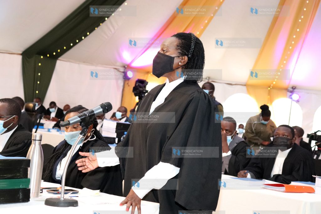 Senior Counsel Martha Karua