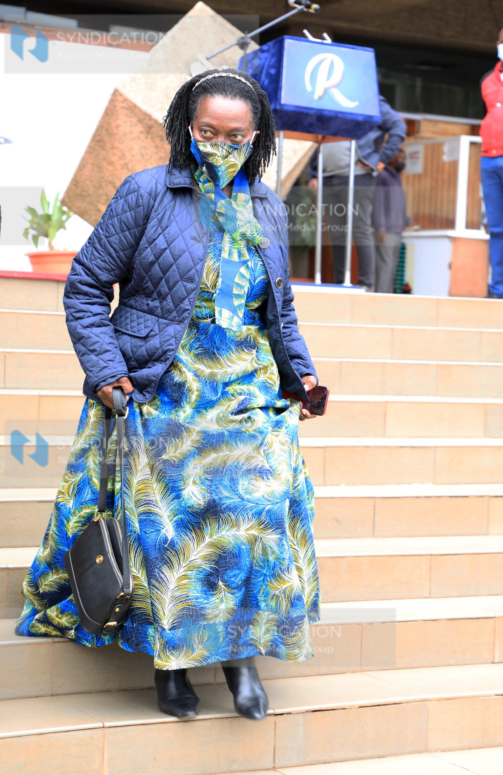 Martha Karua during coalition’s council meeting at KICC