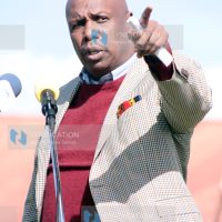 Baringo County Senator Gideon Moi spoke at Kipkuyang in Eldama-Ravine Sub-County