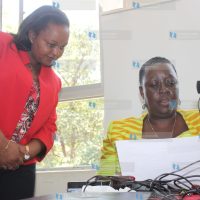 Launching the Biometric Registration for Kisumu County staff