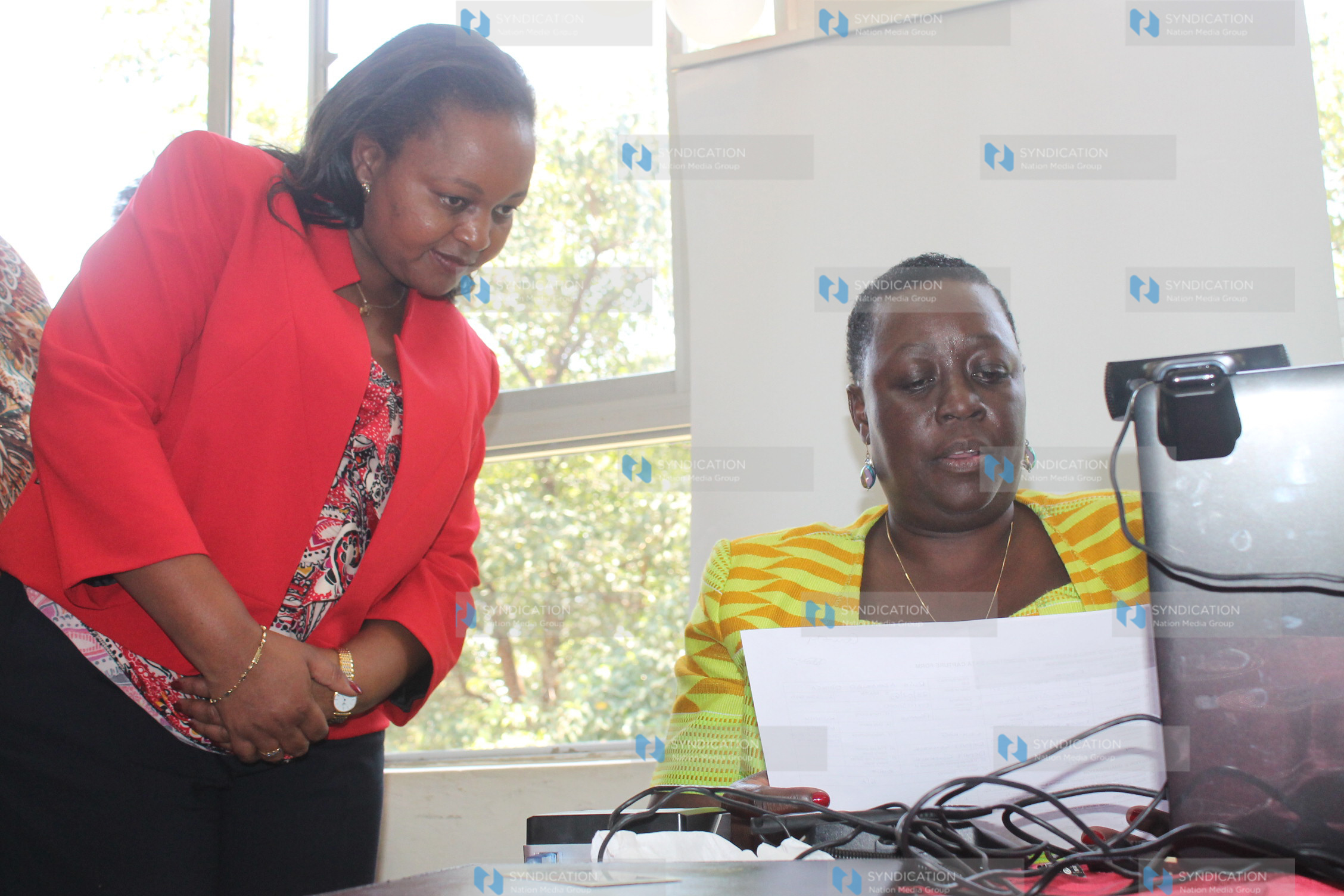 Launching the Biometric Registration for Kisumu County staff