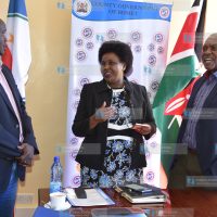 Bomet governor Joyce Laboso in her office