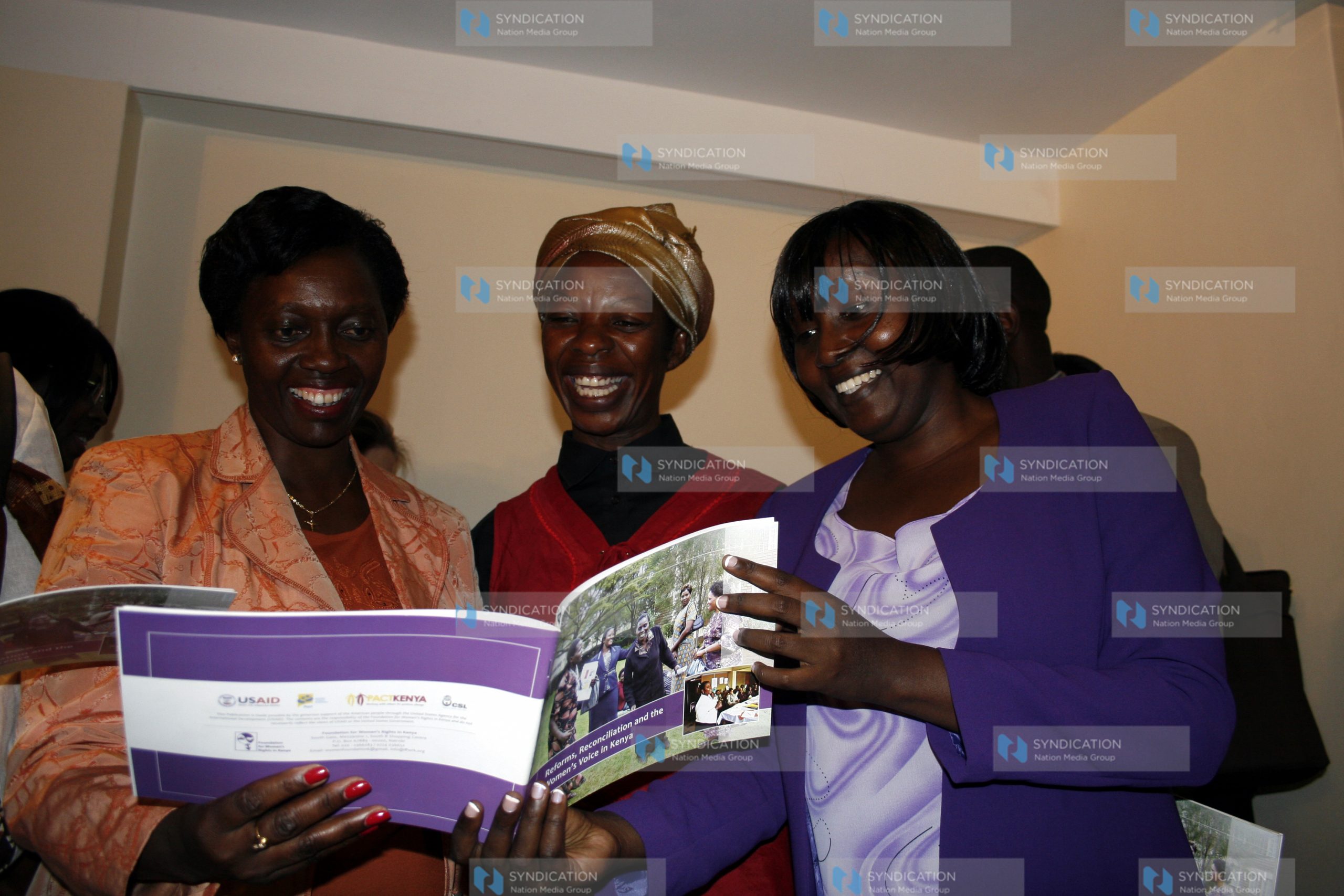 Book on Reforms, Reconciliation and the Women’s Voice in Kenya launch