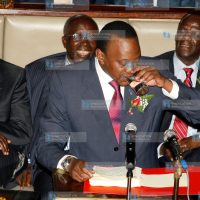 2009 Budget reading at the Parliament Building