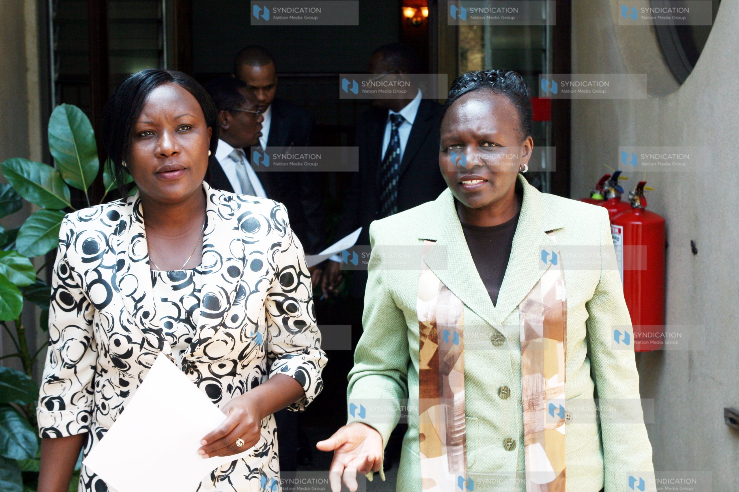 News conference at parliament buildings