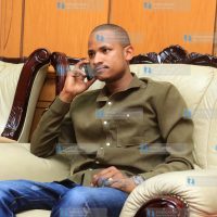 Babu Owino seeking refuge at Speaker of the National Assembly Justin Muturi's office